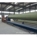 Línea de producción de la máquina de devanamiento de tuberías GRP FRP